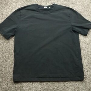 kton shirt mens XL blacke T Shirt Cotton Short Sleeve Crew Neck black‎